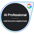 Brad Forster Google AI Professional Certificate